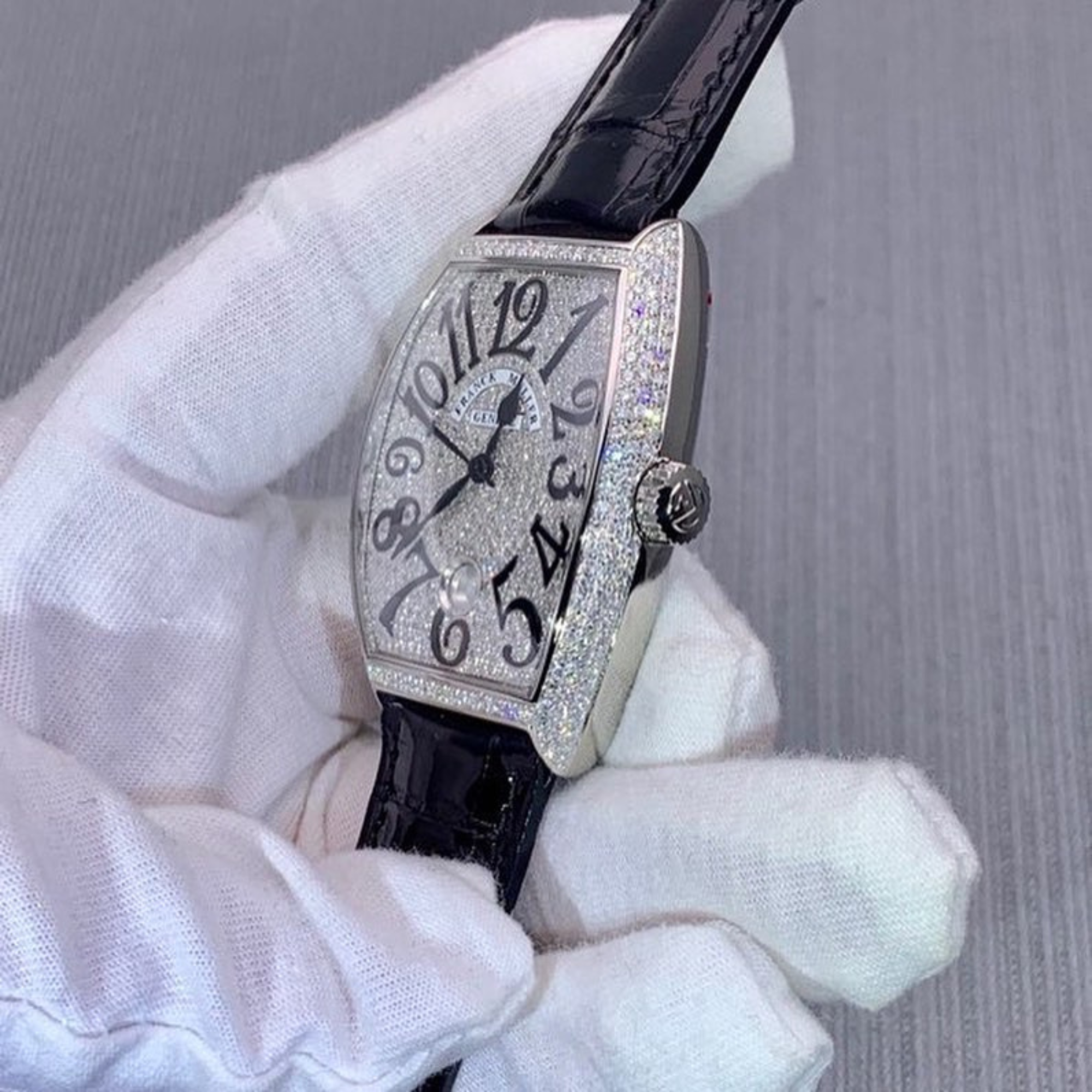Women's Moissanite Iced Out Cartier Watches
