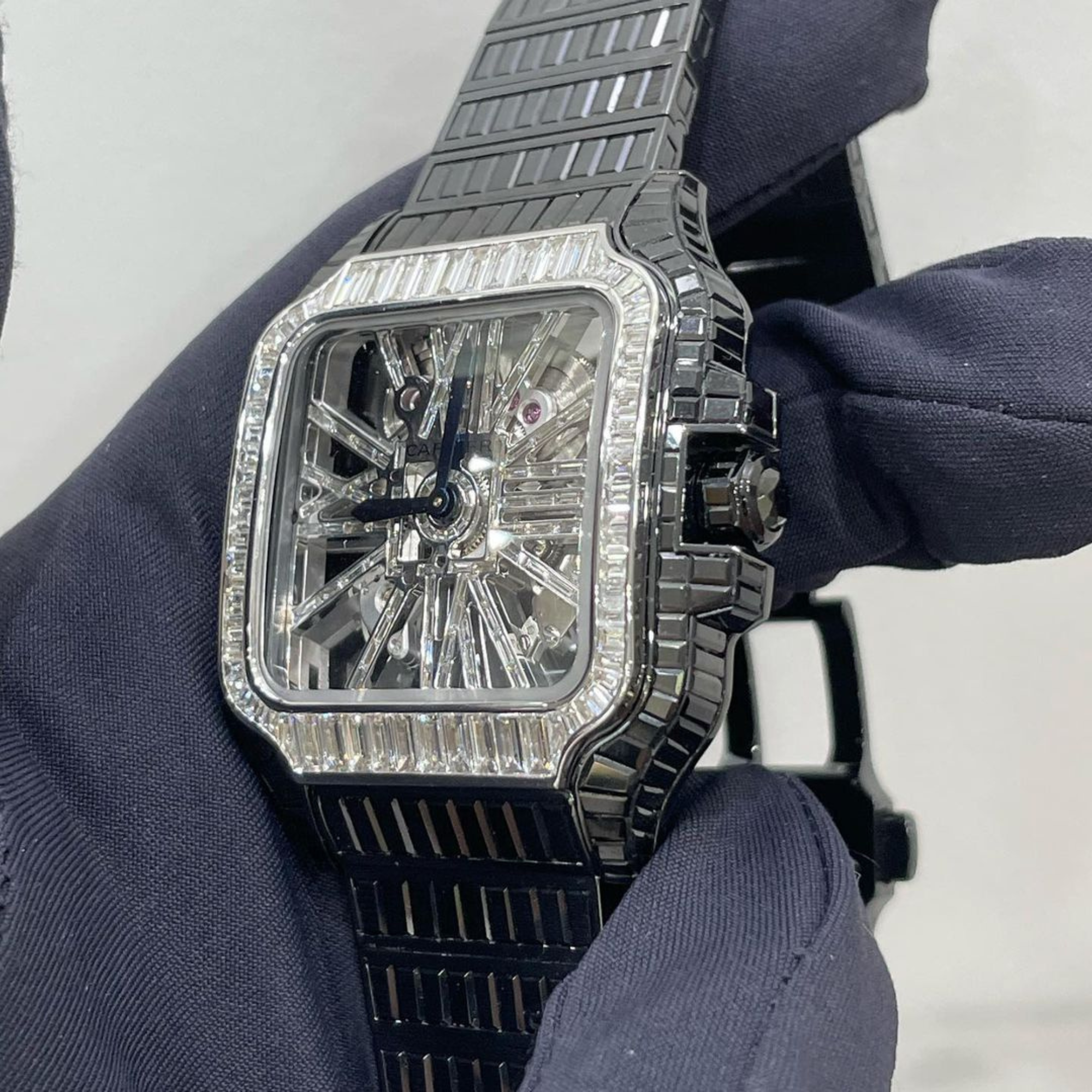 Diamond Moissanite Iced Out Cartier Watches