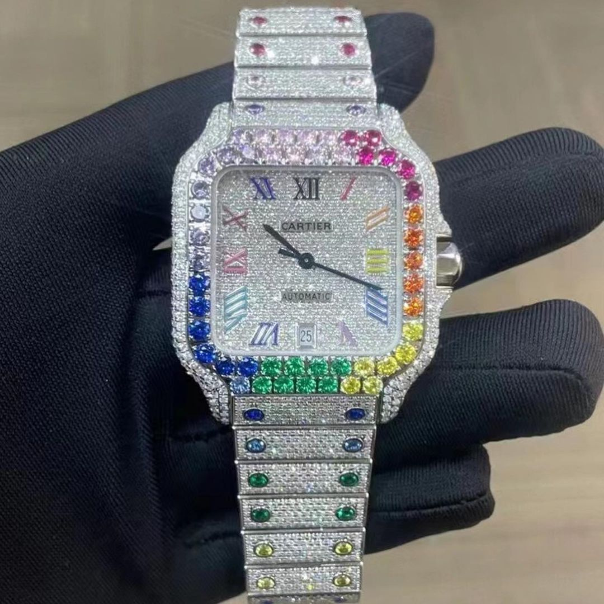 Diamond Moissanite Iced Out Watches