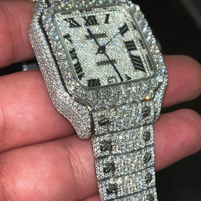 Diamond Moissanite Iced Out Watches