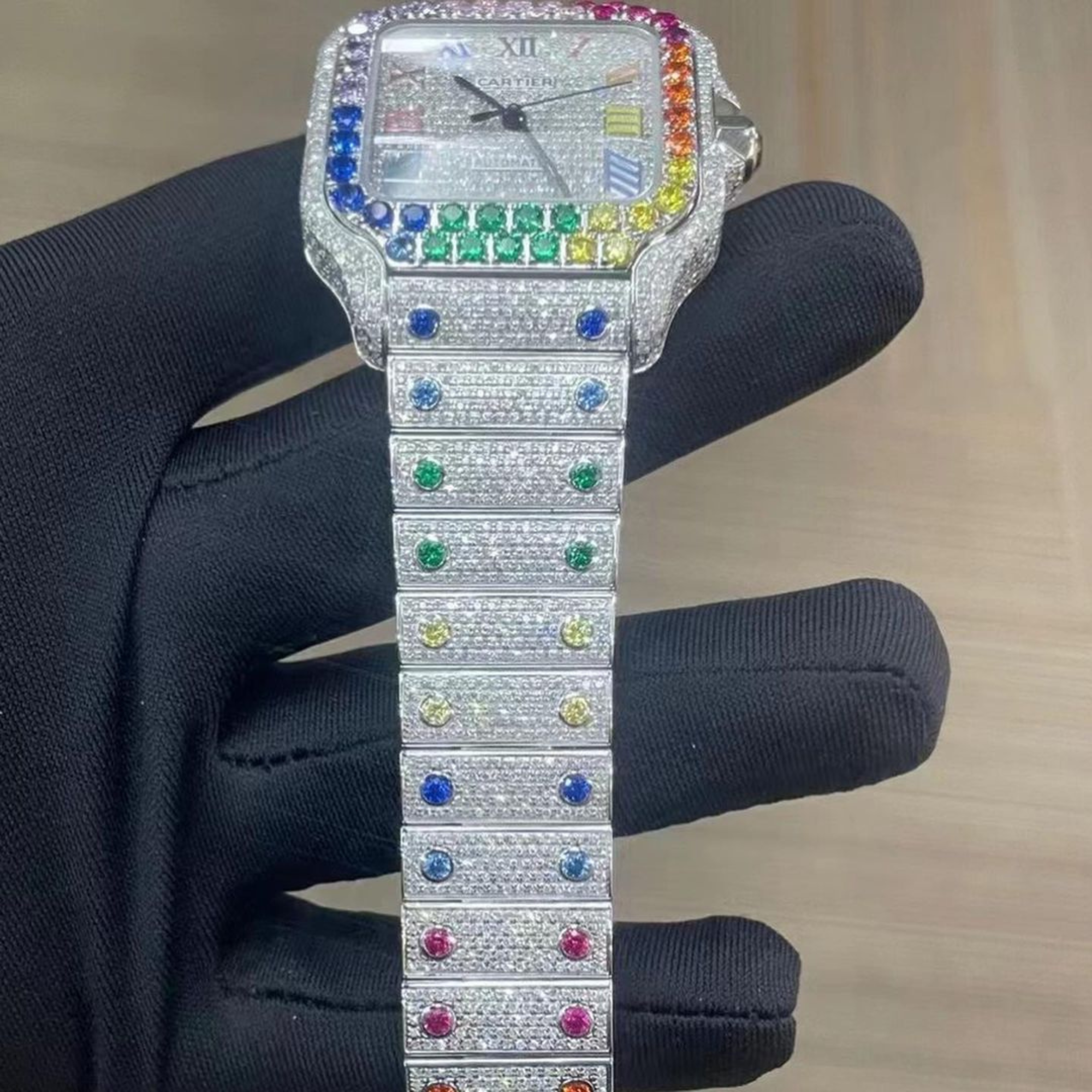 Diamond Moissanite Iced Out Watches
