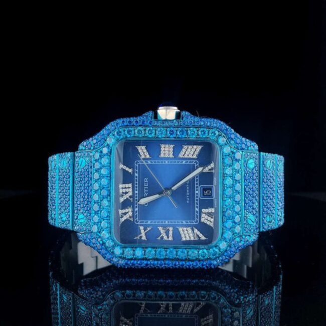 Moissanite Iced Out Cartier Watches