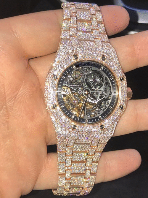 Diamond Moissanite watch