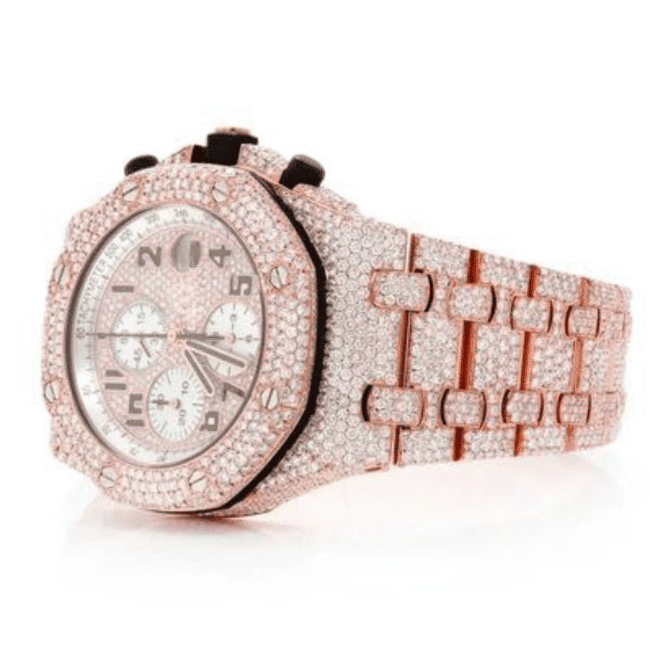 Luxury ICED out moissanite - vvs chronograph - Image 3