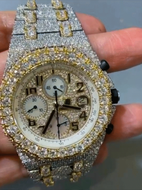 Moissanite Iced Out Cartier Watches