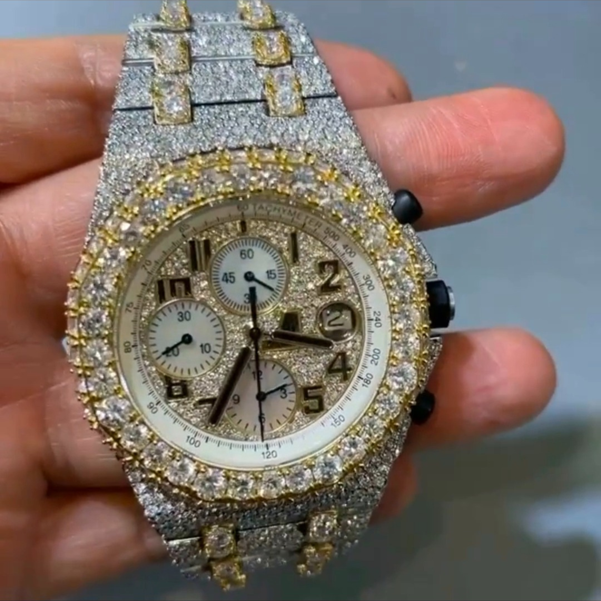 Moissanite Iced Out Cartier Watches