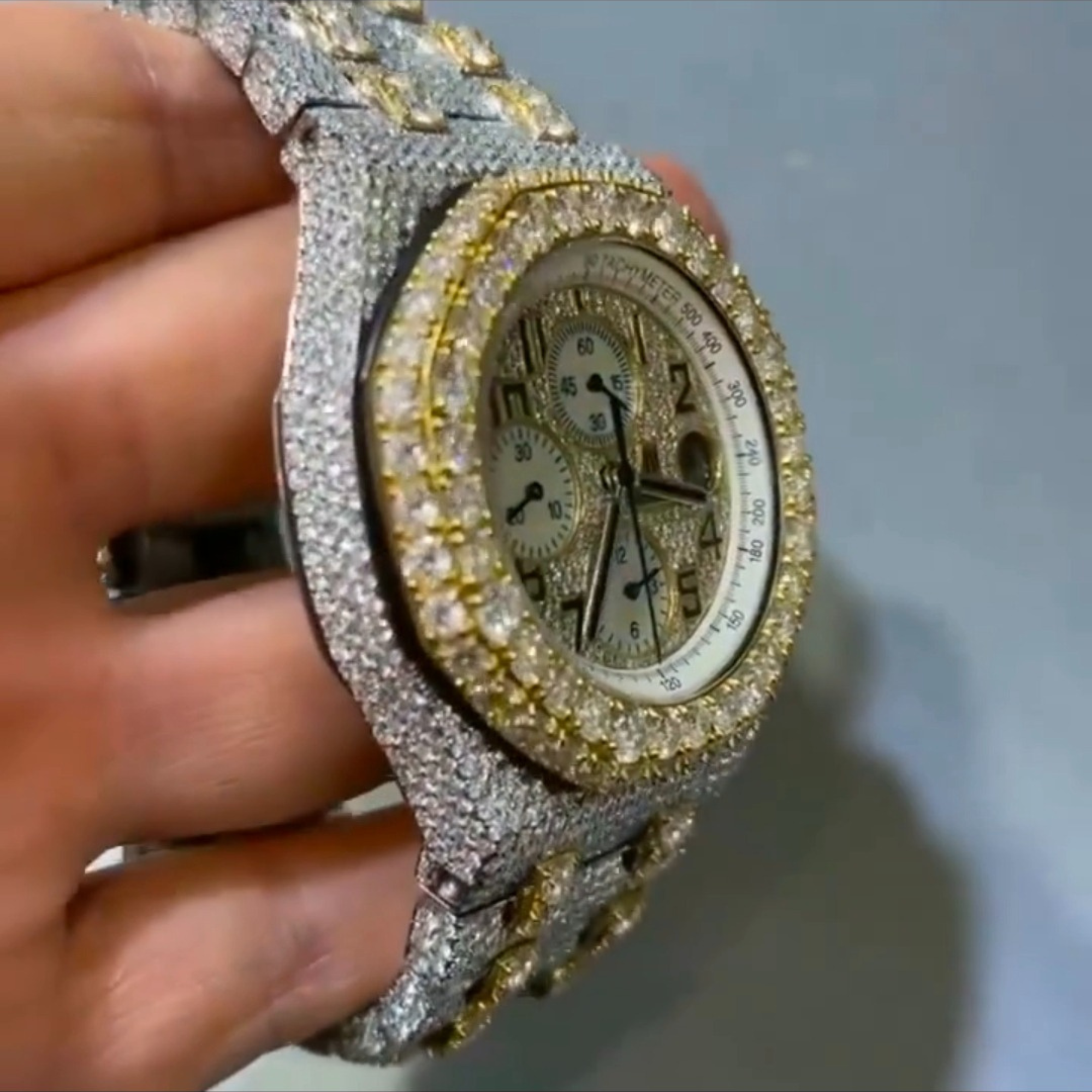 Moissanite Iced Out Cartier Watches