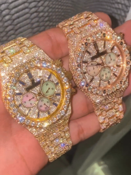 Moissanite Iced Out Cartier Watches