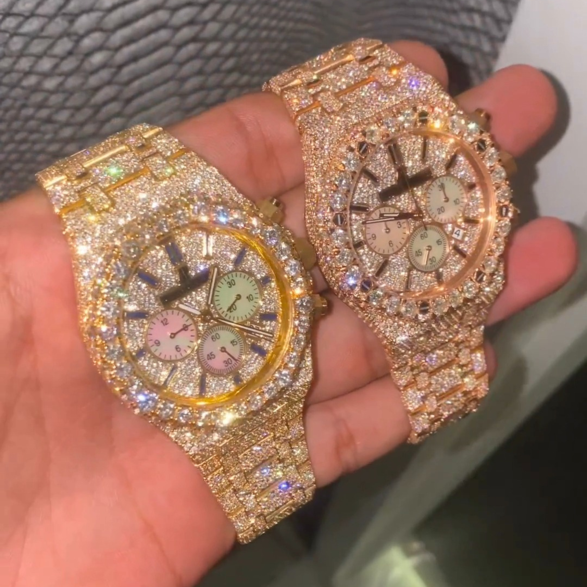Moissanite Iced Out Cartier Watches