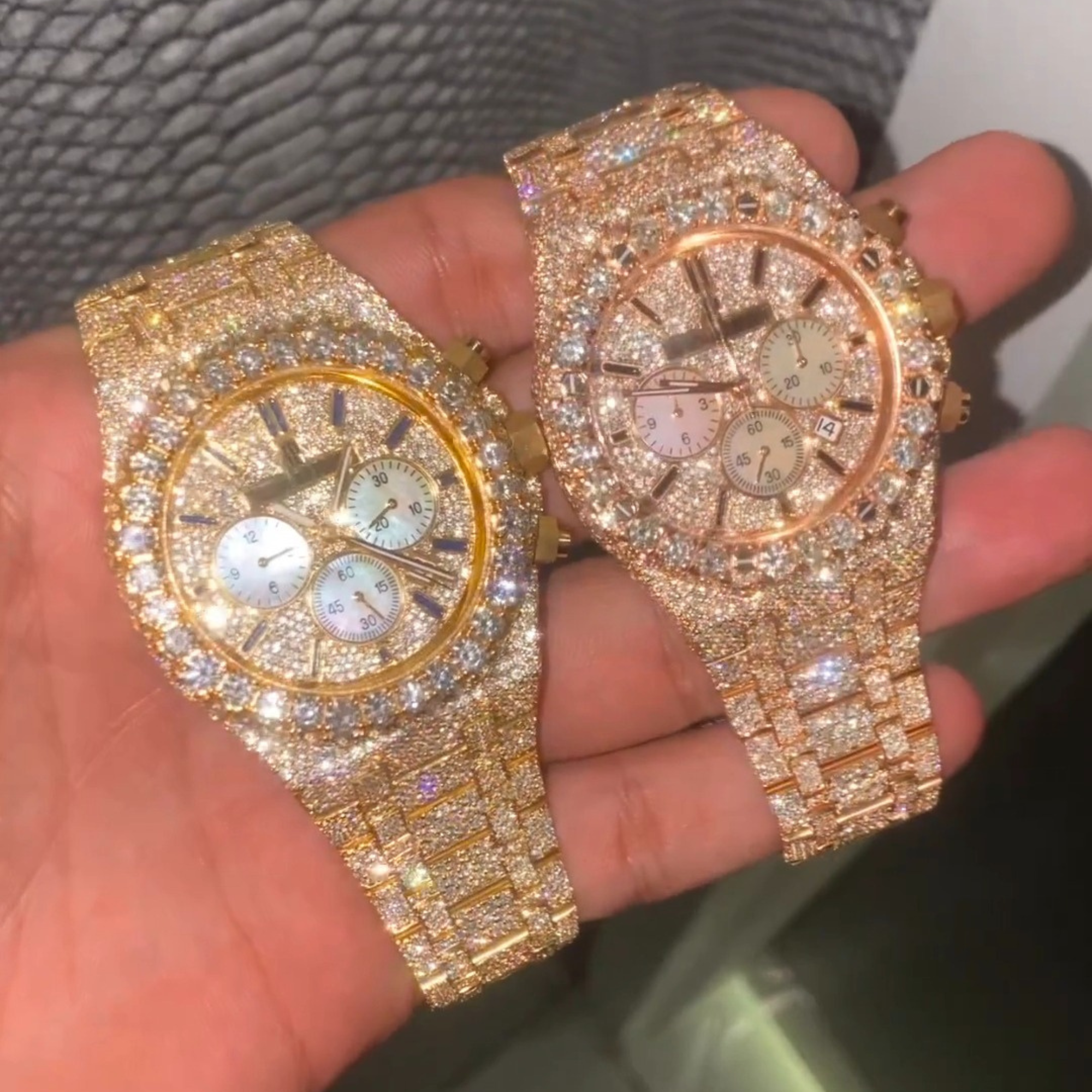 Moissanite Iced Out Cartier Watches