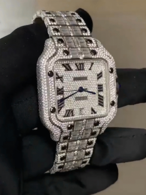 Diamond Moissanite Iced Out Watches