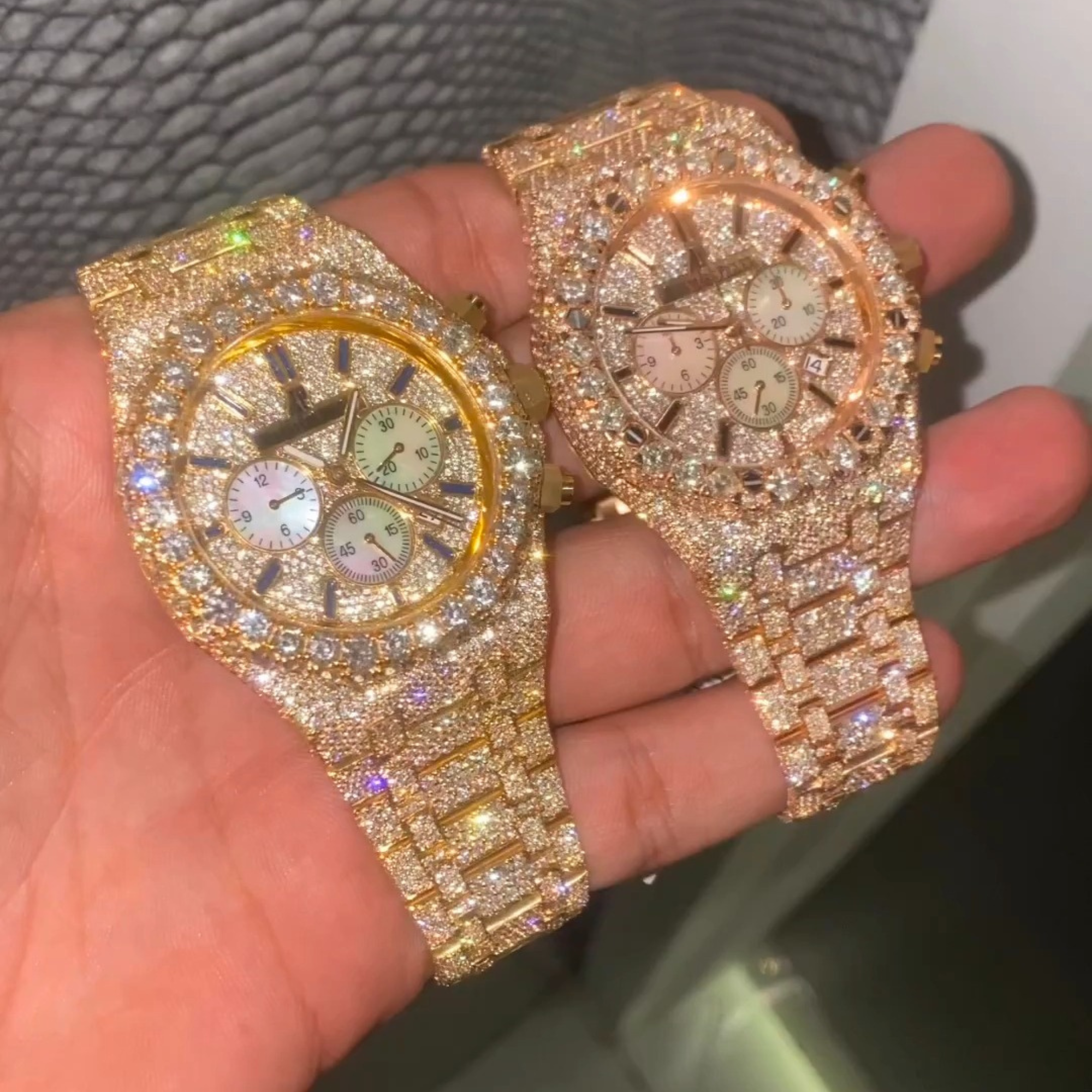 Moissanite Iced Out Cartier Watches