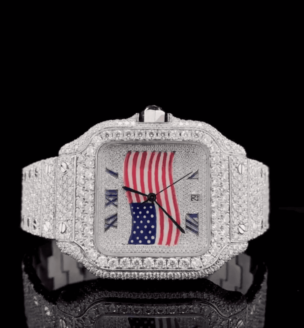 Premium Crafted Iced Out Watches Moissanite Watches