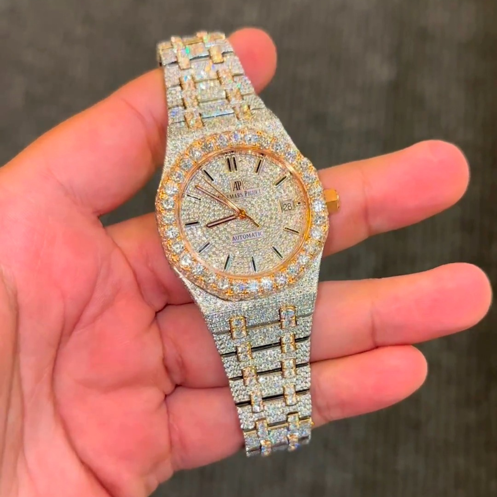 Moissanite Iced Out Watches