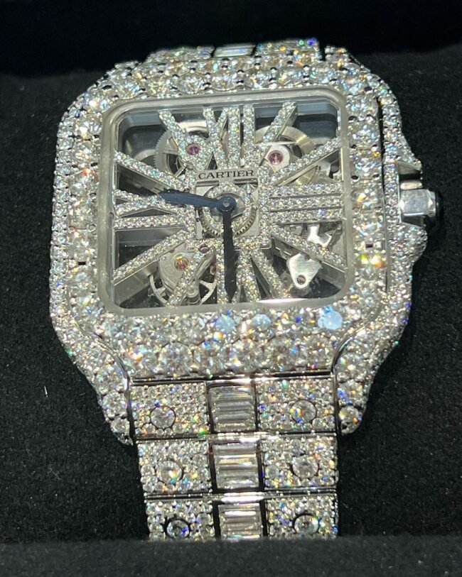 moissanite watch cartier - Image 6