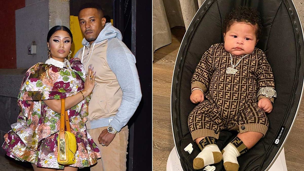 Nicki Minaj’s Son Rocks A $550,000 Iced-Out Patek Nautilus Luxury At Its Finest