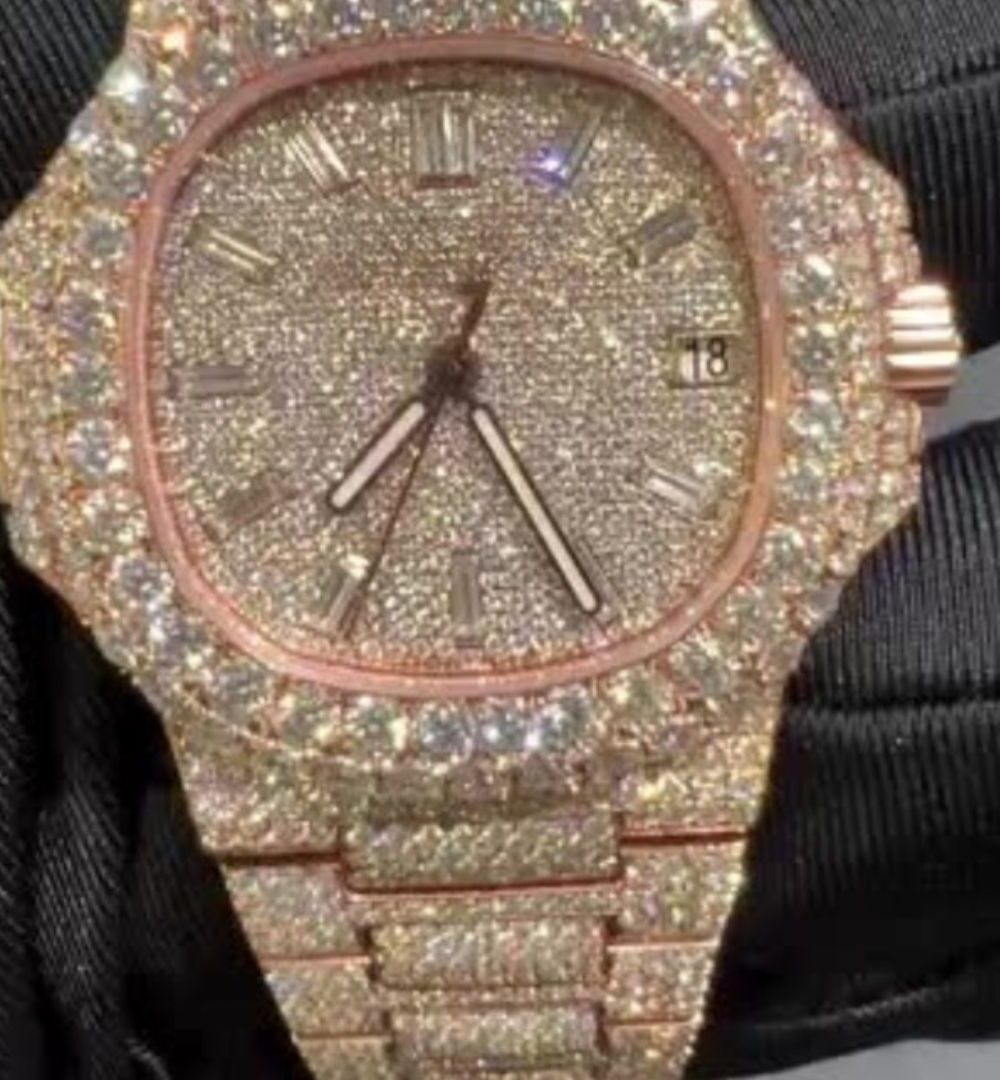 Premium Shine Diamond Moissanite Watch