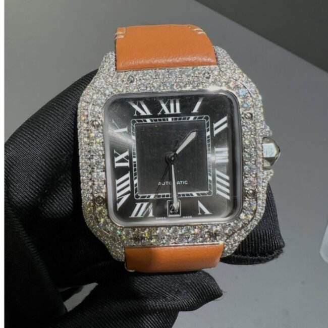 BUST DOWN MOISSANITE WATCH / ICED OUT - Image 5