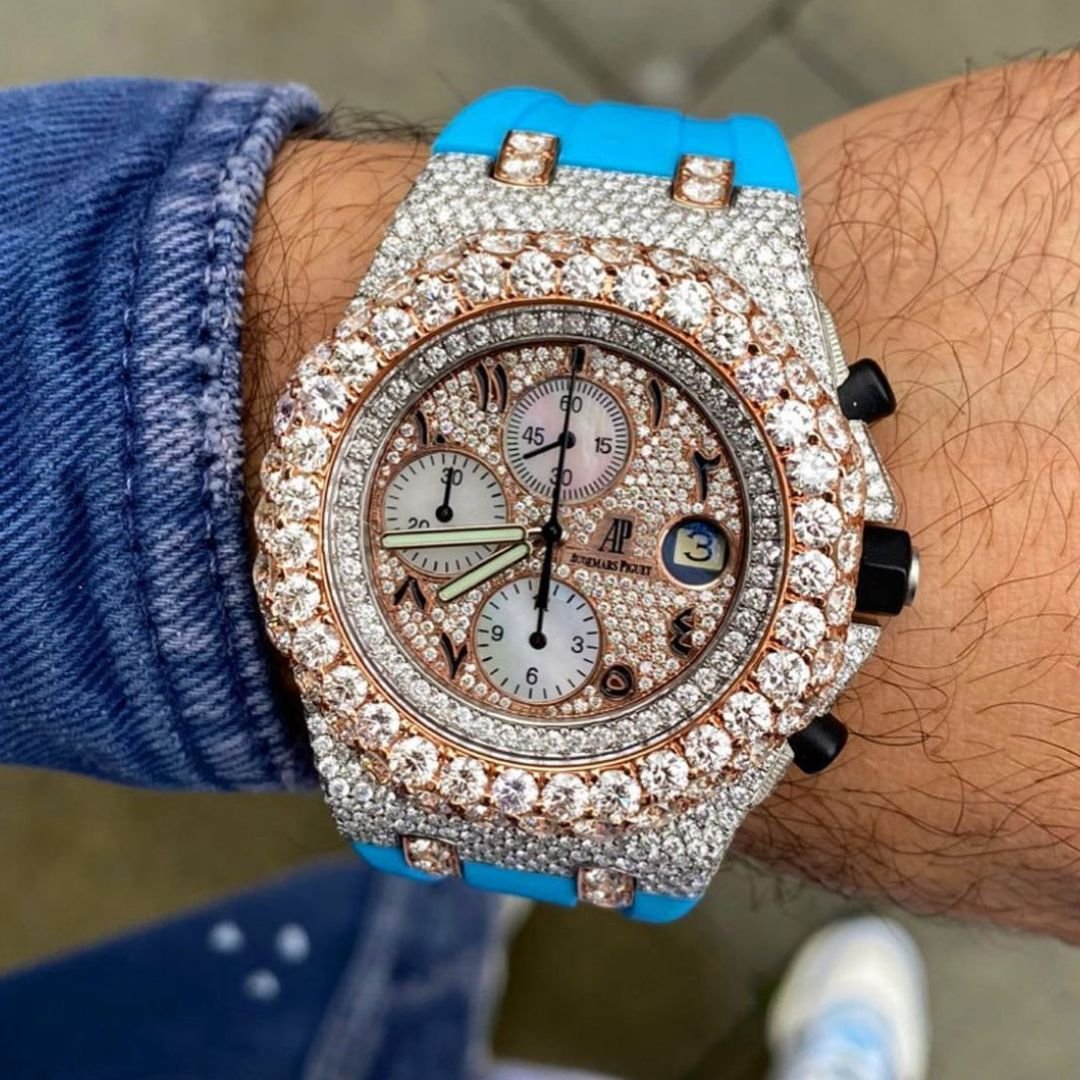 Moissanite Diamond Watch
