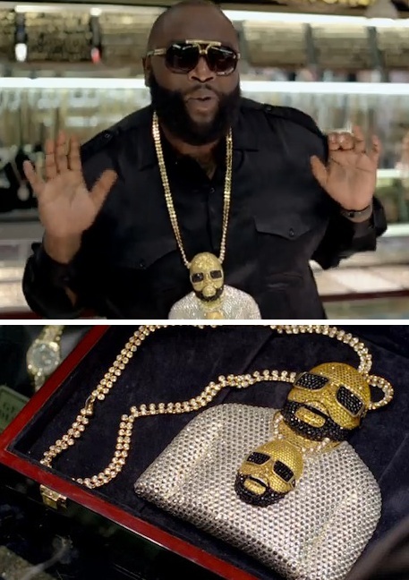Rick Ross’$1.5 Million Self-Portrait Cuban Chain: The Epitome of Hip-Hop Luxury 