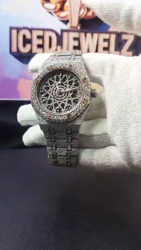 moissanite watch passed diamond tester