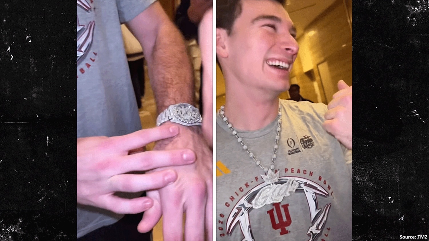 Fernando Mendoza Gifted $20K Iced Out Watch From Teammate